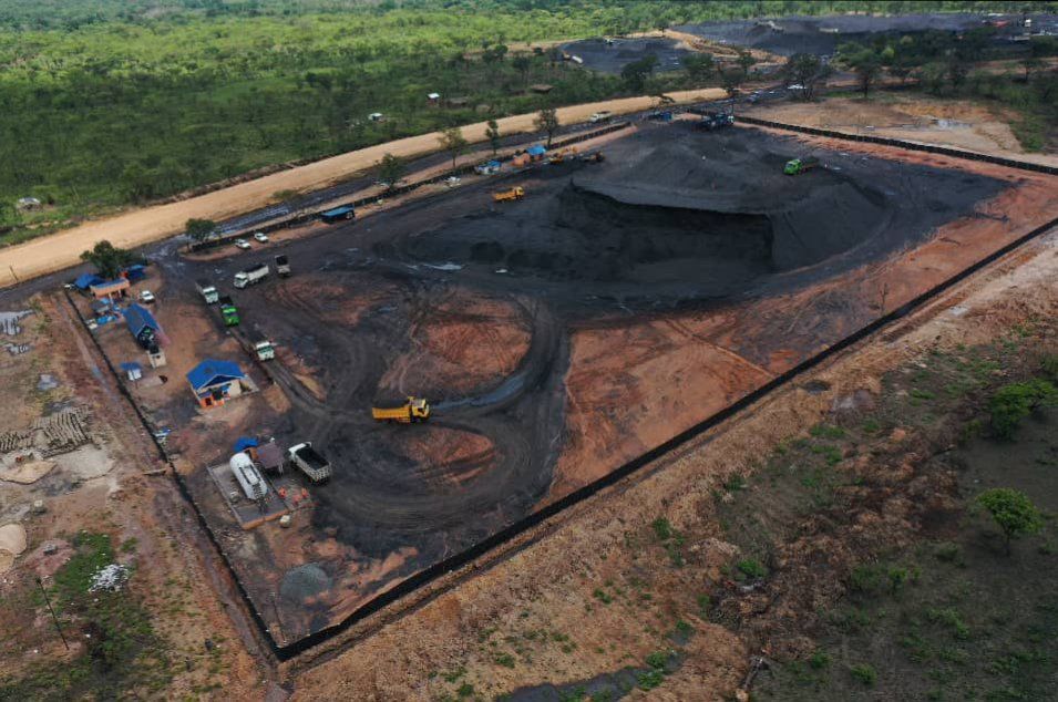 Aerial site overview